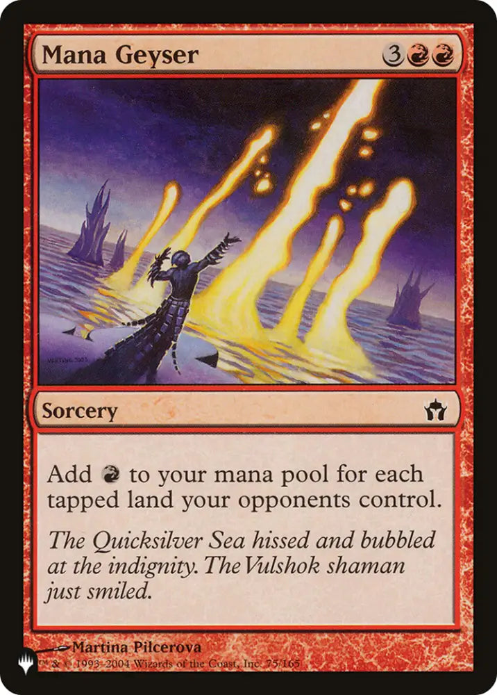 Mana Geyser [The List] - MTG Single
