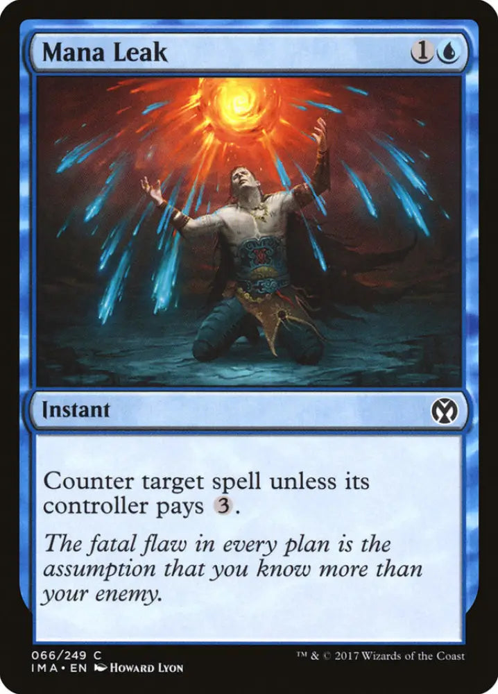 Mana Leak [Iconic Masters] - MTG Single