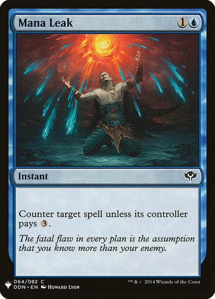 Mana Leak [Mystery Booster] - MTG Single