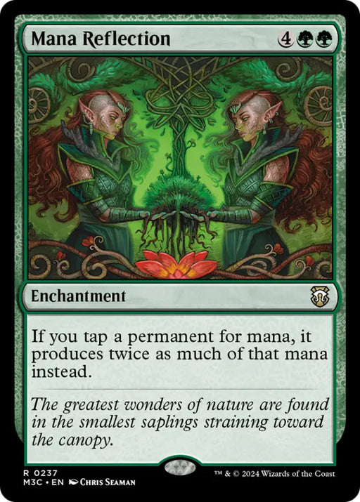 Mana Reflection (Ripple Foil) [Modern Horizons 3 Commander] - MTG Single