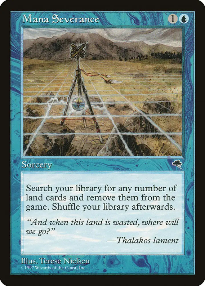 Mana Severance [Tempest] - MTG Single