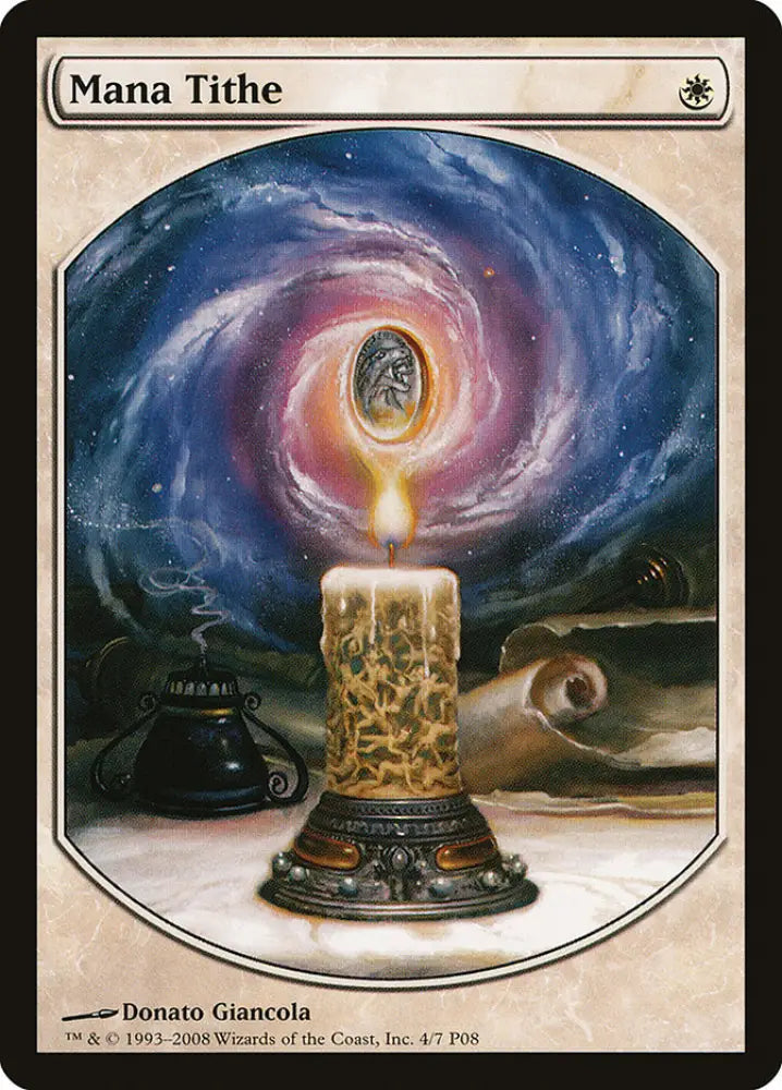 Mana Tithe [Magic Player Rewards 2008] - MTG Single