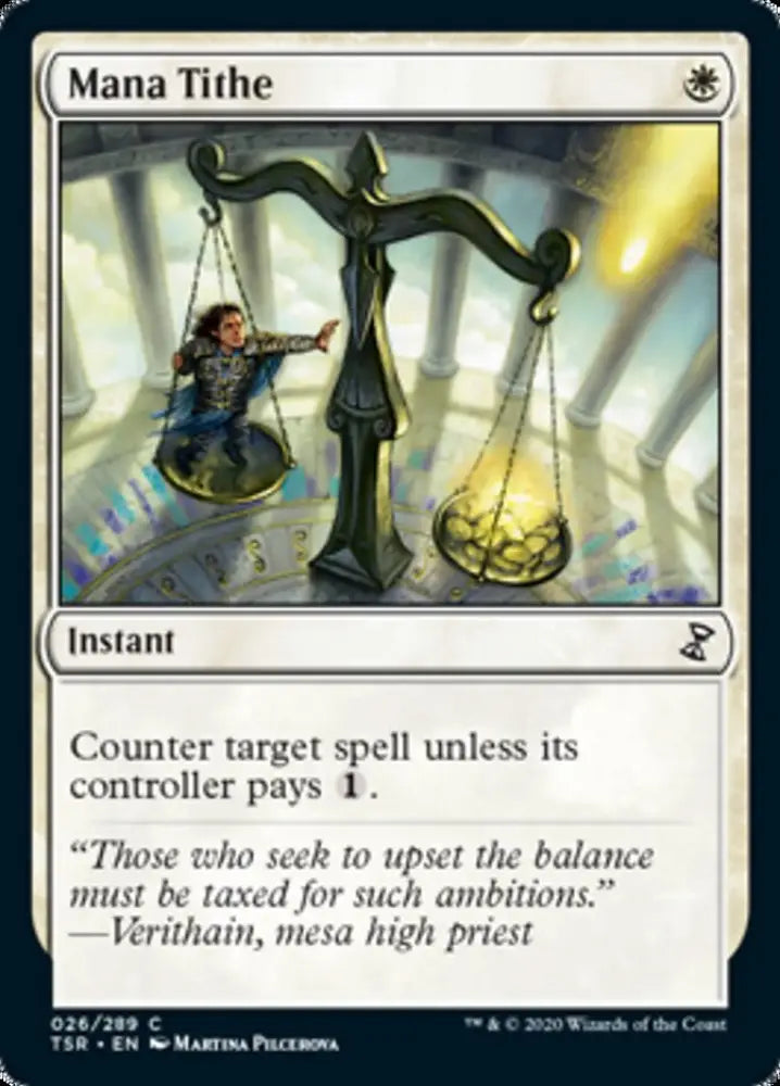 Mana Tithe [Time Spiral Remastered] - MTG Single