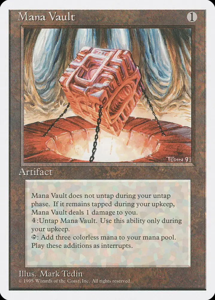 Mana Vault [Fourth Edition] - MTG Single
