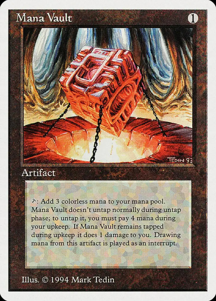 Mana Vault [Summer Magic / Edgar] - MTG Single