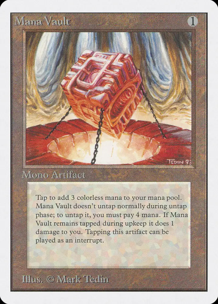 Mana Vault [Unlimited Edition] - MTG Single