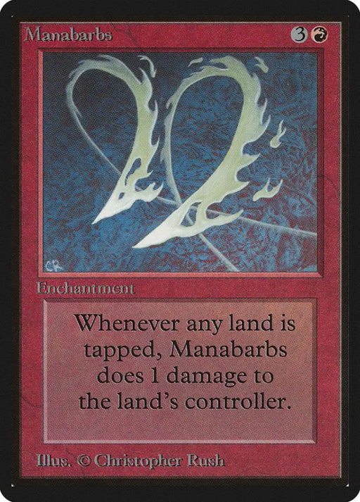 Manabarbs [Beta Edition] - MTG Single