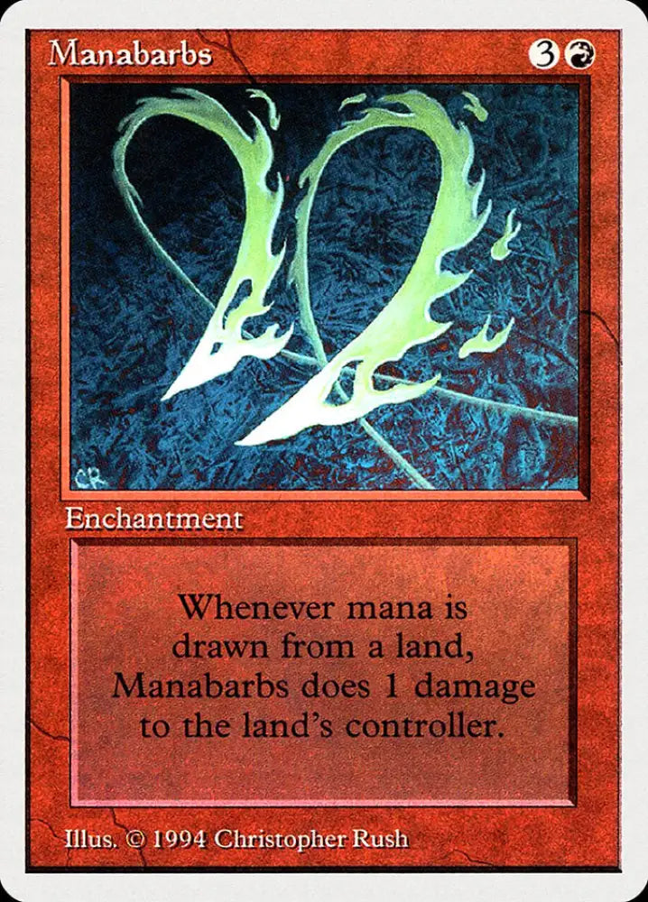 Manabarbs [Summer Magic / Edgar] - MTG Single