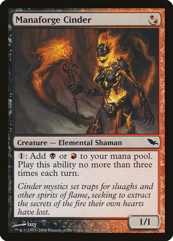 Manaforge Cinder [Shadowmoor] - MTG Single