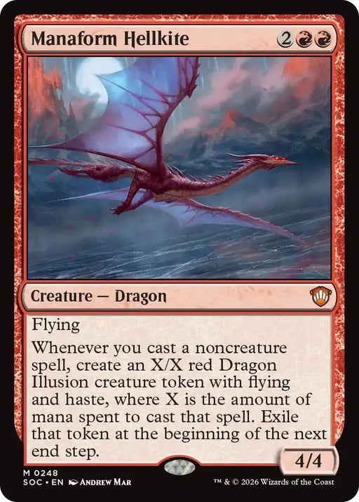 Manaform Hellkite (248) [Secrets of Strixhaven Commander]
