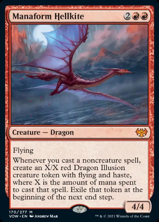 Manaform Hellkite [Innistrad: Crimson Vow] - MTG Single