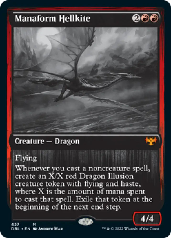Manaform Hellkite [Innistrad: Double Feature] - MTG Single
