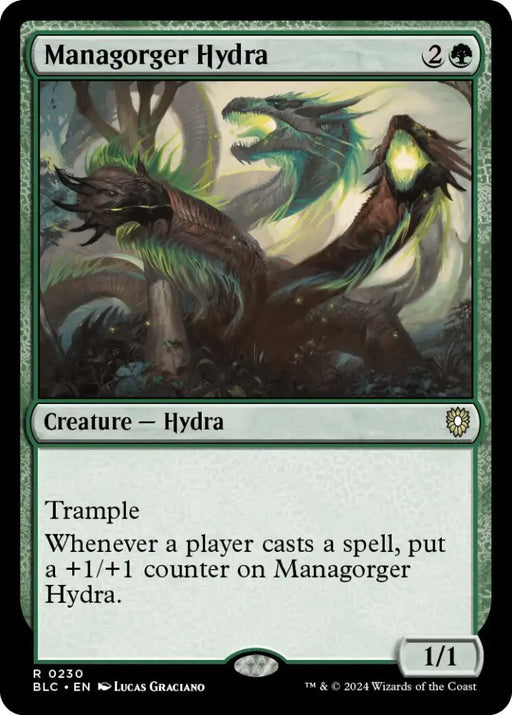 Managorger Hydra [Bloomburrow Commander] - MTG Single