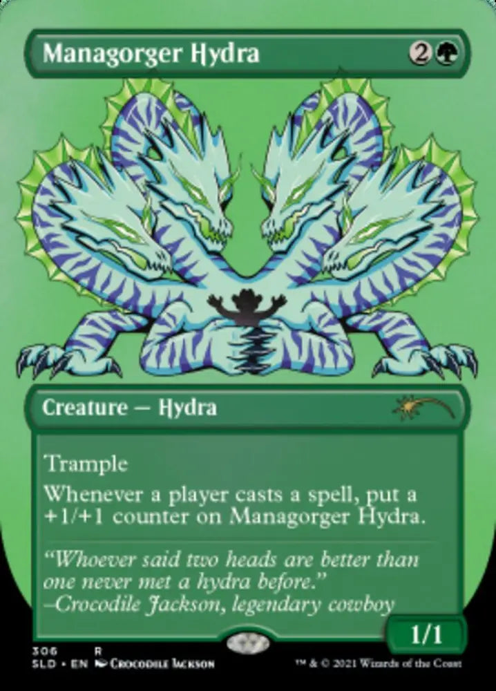 Managorger Hydra (Borderless) [Secret Lair Drop Series] - MTG Single
