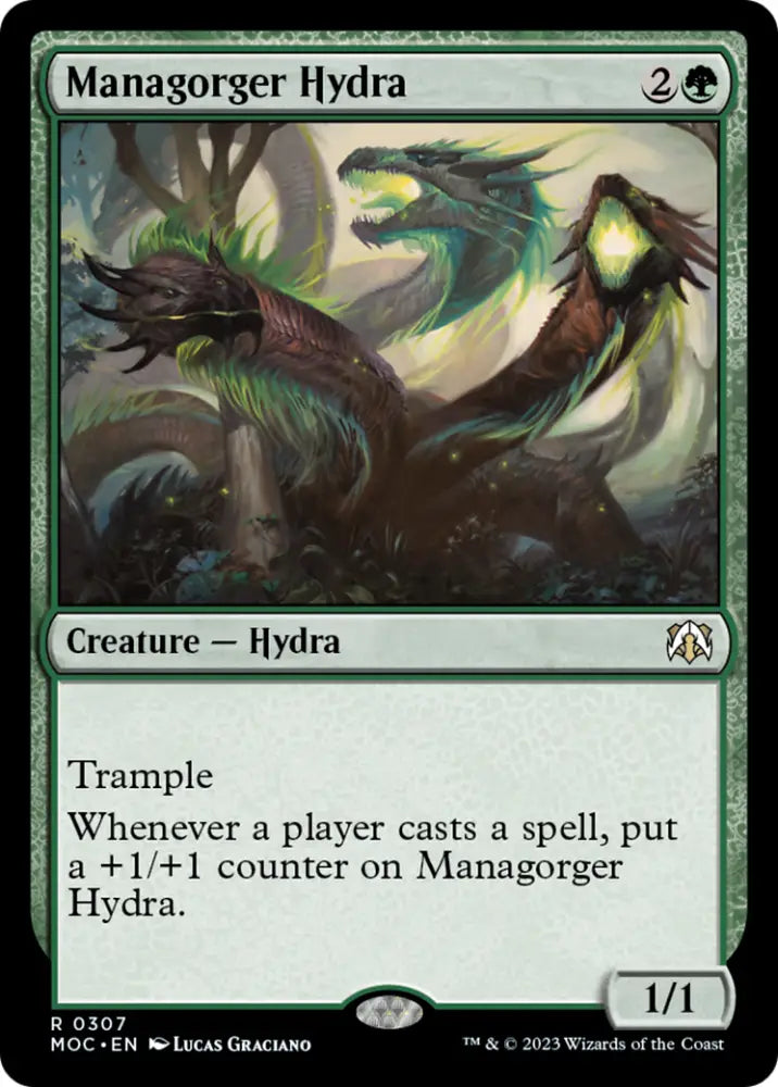 Managorger Hydra [March of the Machine Commander] - MTG Single