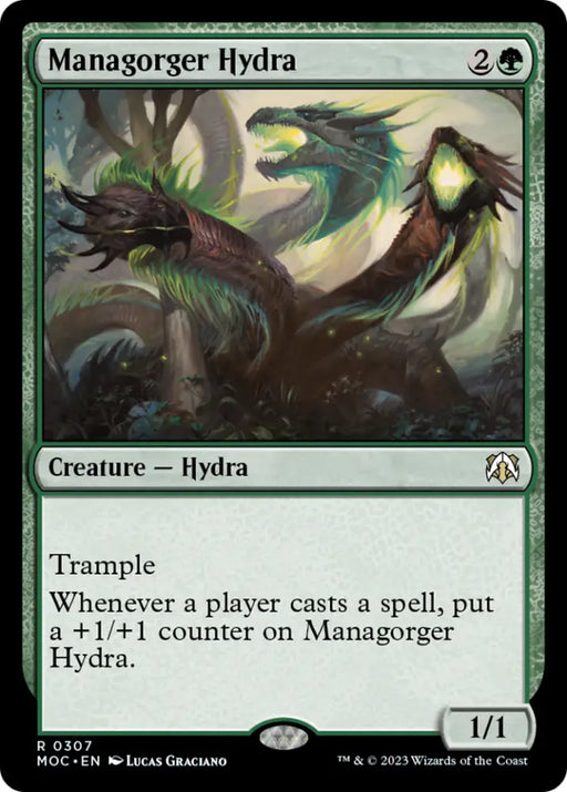 Managorger Hydra [March of the Machine Commander] - MTG Single