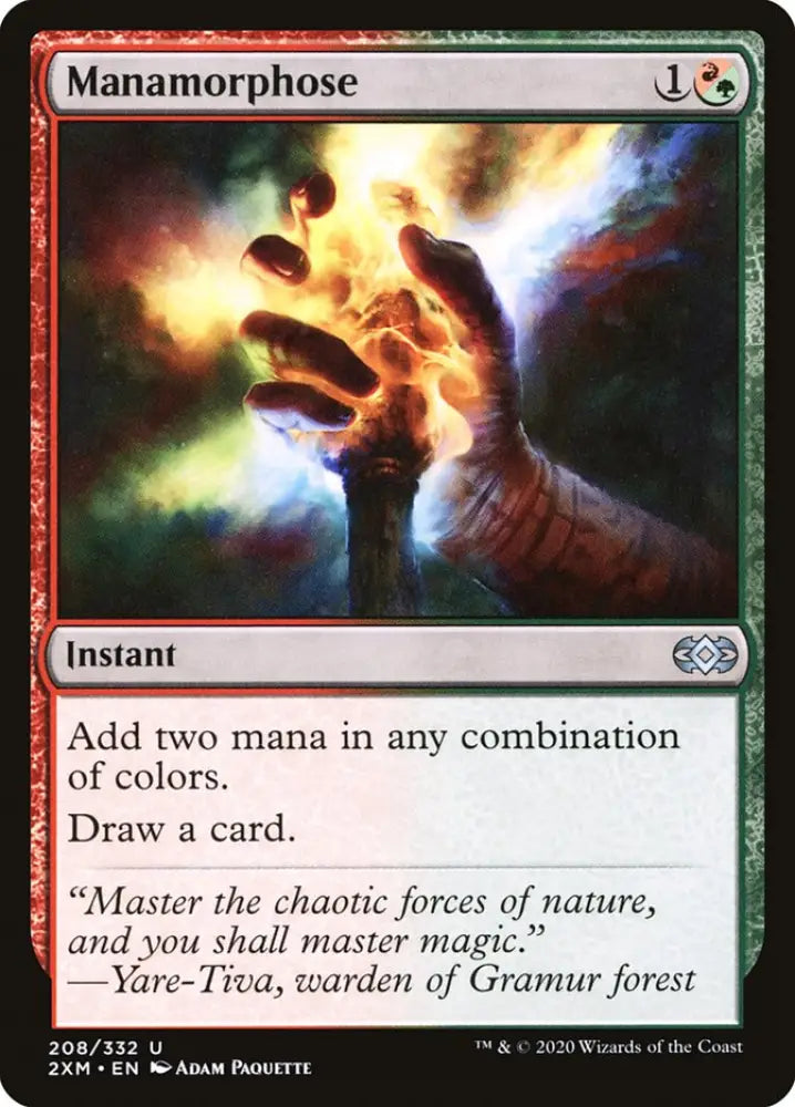 Manamorphose [Double Masters] - MTG Single