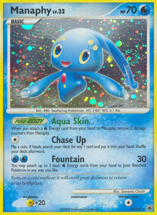 Manaphy (8/100) [Diamond & Pearl: Majestic Dawn] - Pokemon Single