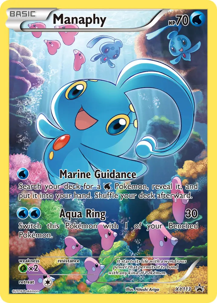 Manaphy (XY113) [XY: Black Star Promos] - Pokemon Single