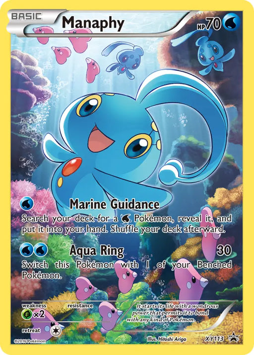 Manaphy (XY113) [XY: Black Star Promos] - Pokemon Single