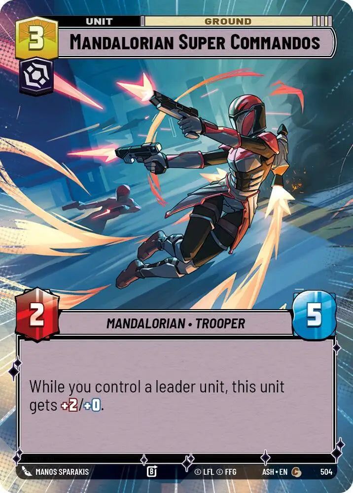 Mandalorian Super Commandos (Hyperspace) (504) [Ashes of the Empire]