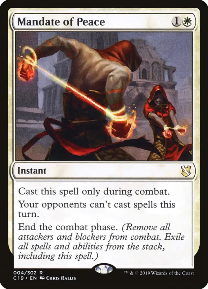 Mandate of Peace [Commander 2019] - MTG Single