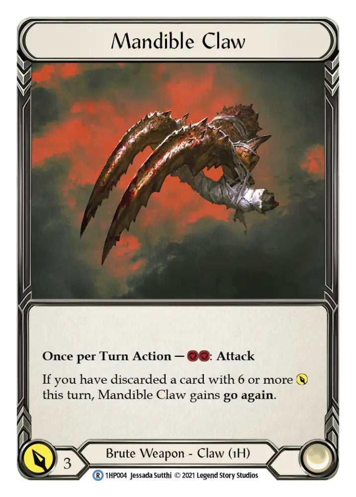 Mandible Claw (Left) [1HP004] (History Pack 1) - Flesh And Blood Single