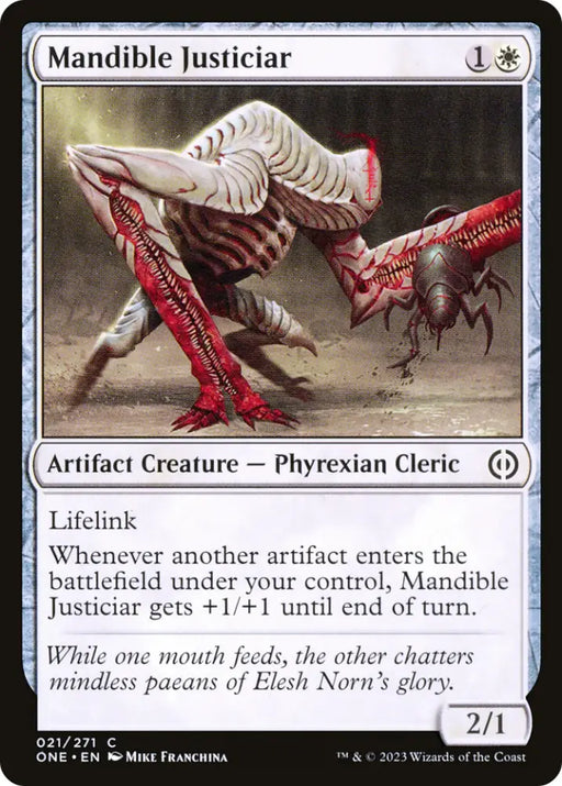 Mandible Justiciar [Phyrexia: All Will Be One] - MTG Single