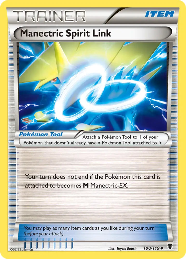 Manectric Spirit Link (100/119) [XY: Phantom Forces] - Pokemon Single