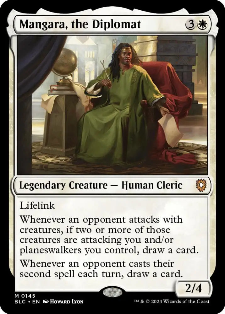 Mangara the Diplomat [Bloomburrow Commander] - MTG Single