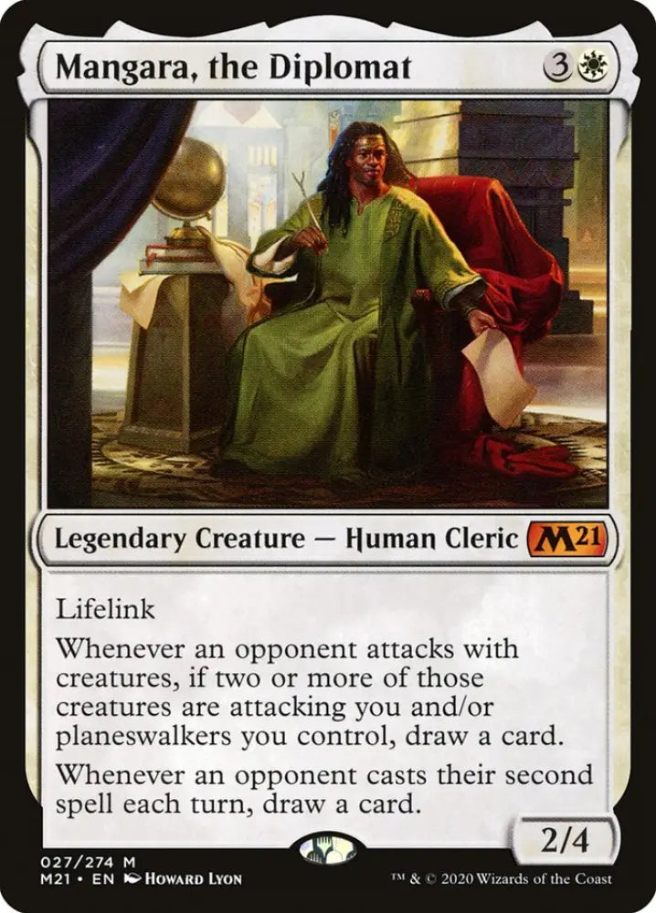 Mangara the Diplomat [Core Set 2021] - MTG Single
