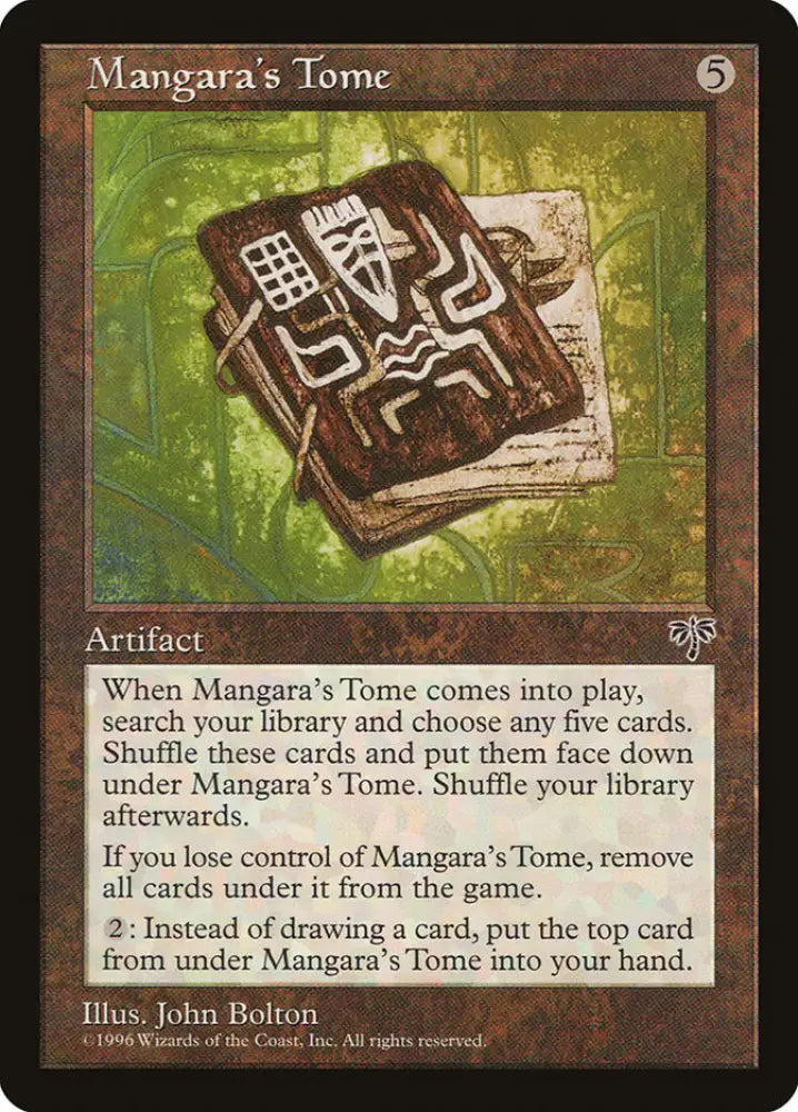 Mangara’s Tome [Mirage] - MTG Single