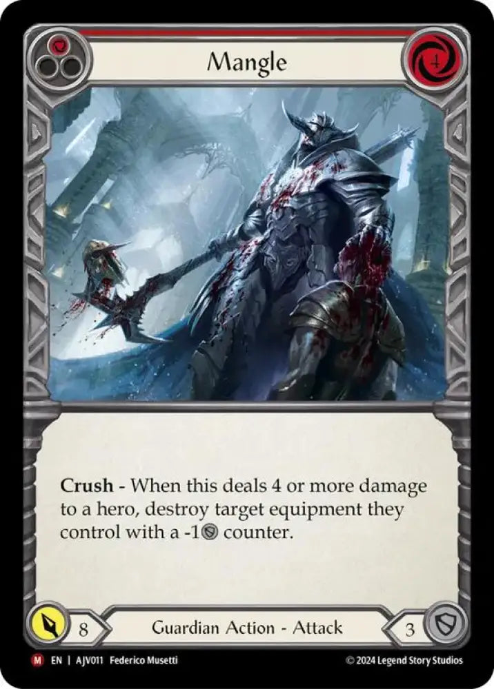 Mangle [AJC011] (Armory Deck: Jarl Vetreidi) - Flesh And Blood Single