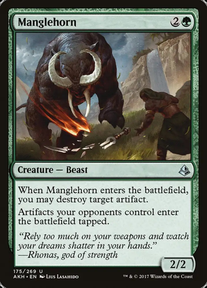 Manglehorn [Amonkhet] - MTG Single