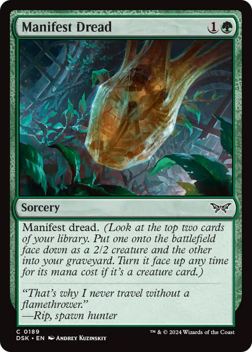 Manifest Dread [Duskmourn: House of Horror] - MTG Single