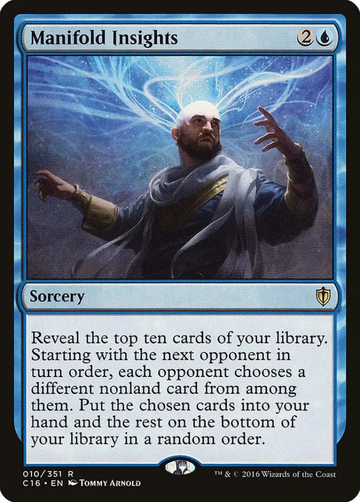 Manifold Insights [Commander 2016] - MTG Single