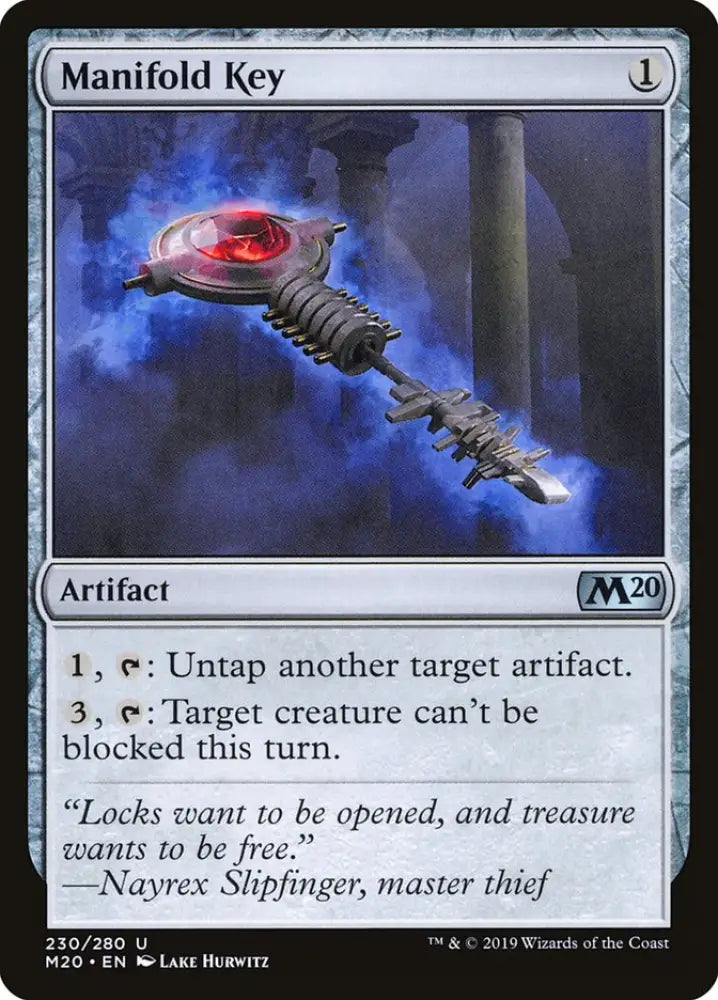 Manifold Key [Core Set 2020] - MTG Single
