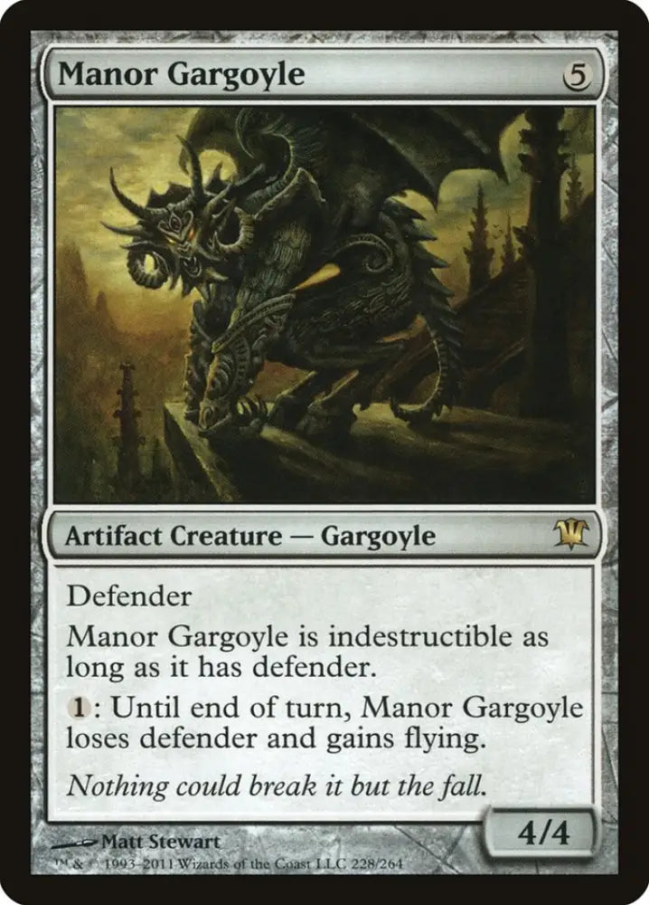 Manor Gargoyle [Innistrad] - MTG Single
