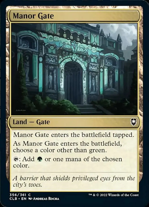 Manor Gate [Commander Legends: Battle for Baldur’s Gate] - MTG Single
