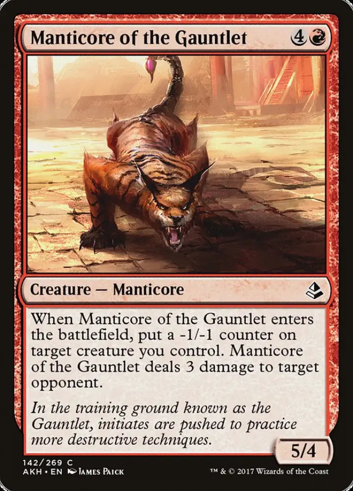 Manticore of the Gauntlet [Amonkhet] - MTG Single