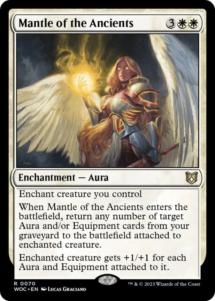 Mantle of the Ancients [Wilds of Eldraine Commander] - MTG Single