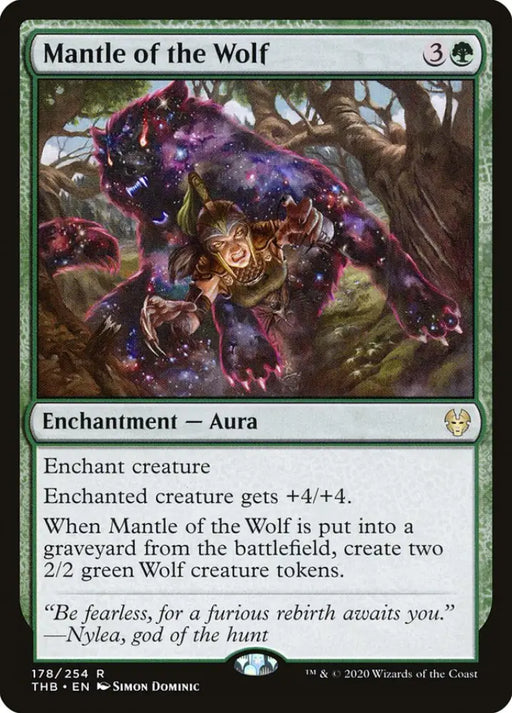 Mantle of the Wolf [Theros Beyond Death] - MTG Single