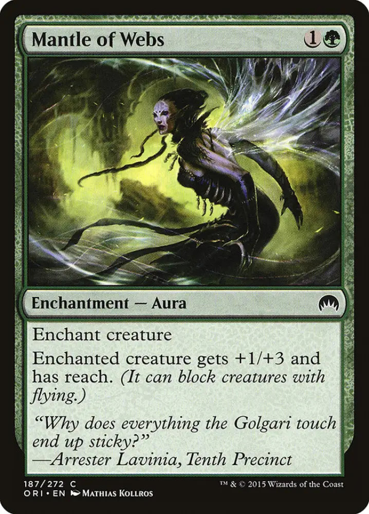 Mantle of Webs [Magic Origins] - MTG Single