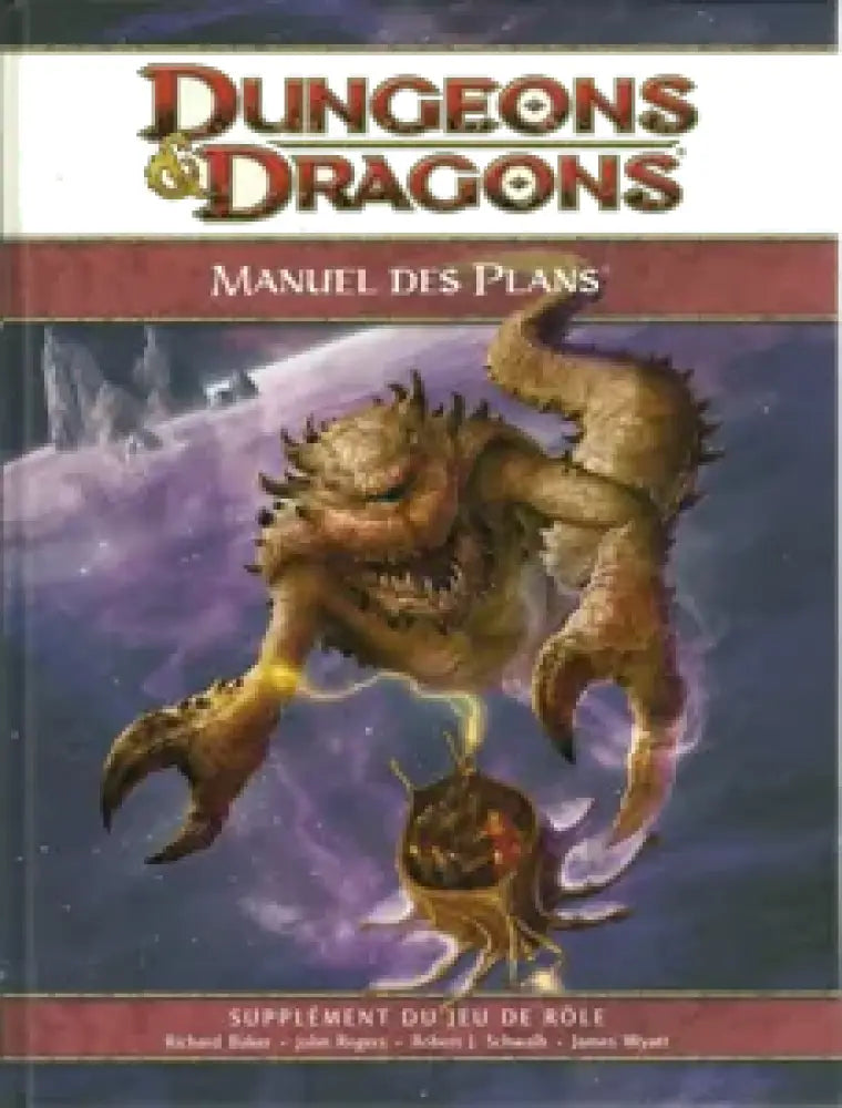 Manuel Des Plans: D&D 4E (FR) (Used) - D&D