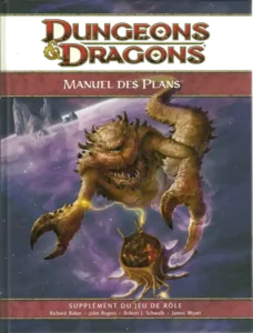 Manuel Des Plans: D&D 4E (FR) (Used) - D&D