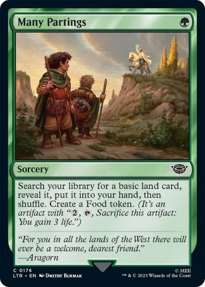 Many Partings [The Lord of the Rings: Tales of Middle-Earth] - MTG Single