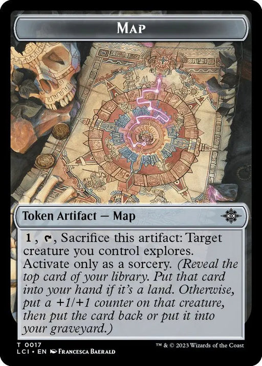 Map // Merfolk (0005) Double-Sided Token (17 // 5) [The Lost Caverns of Ixalan]
