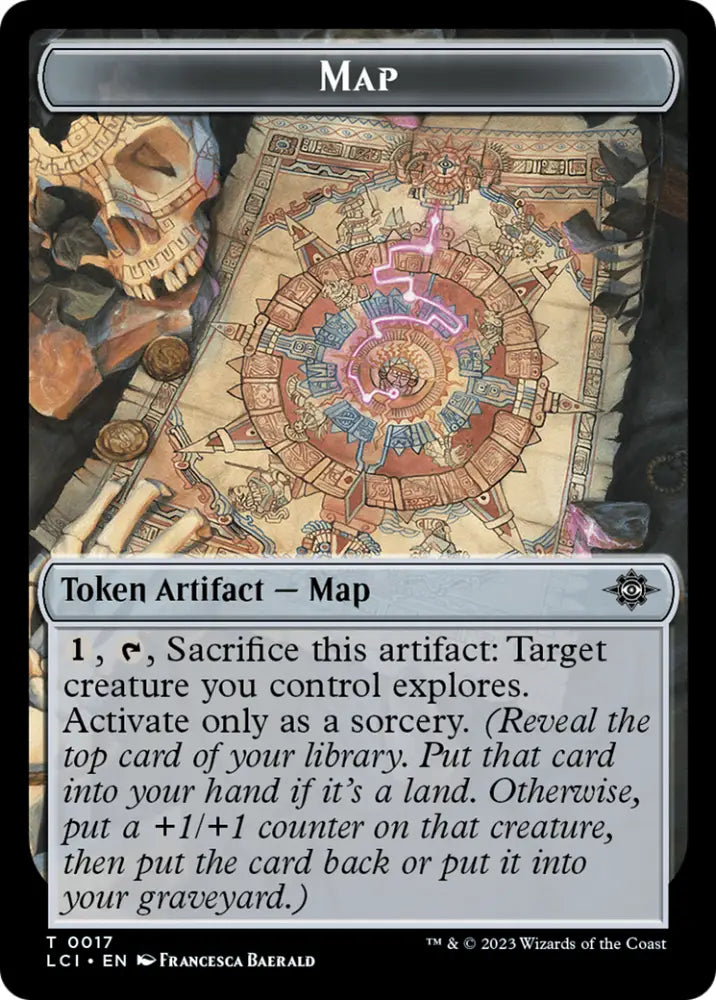 Map Token [The Lost Caverns of Ixalan Tokens] - MTG Single