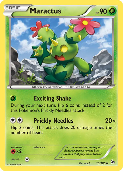 Maractus (10/106) [XY: Flashfire] - Pokemon Single