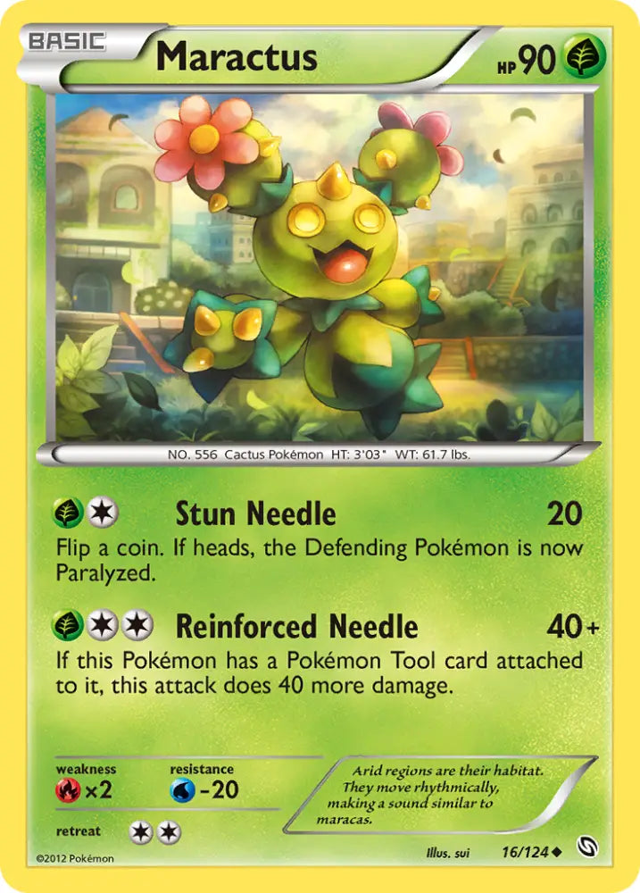 Maractus (16/124) [Black & White: Dragons Exalted] - Pokemon Single